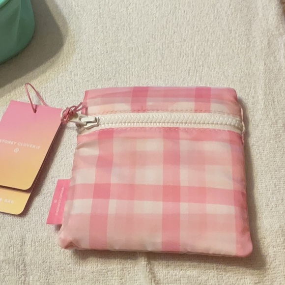 Lot of Stoney Clover Lane  Items. All new with tags. Makeup case, patch & tote - Picture 3 of 4